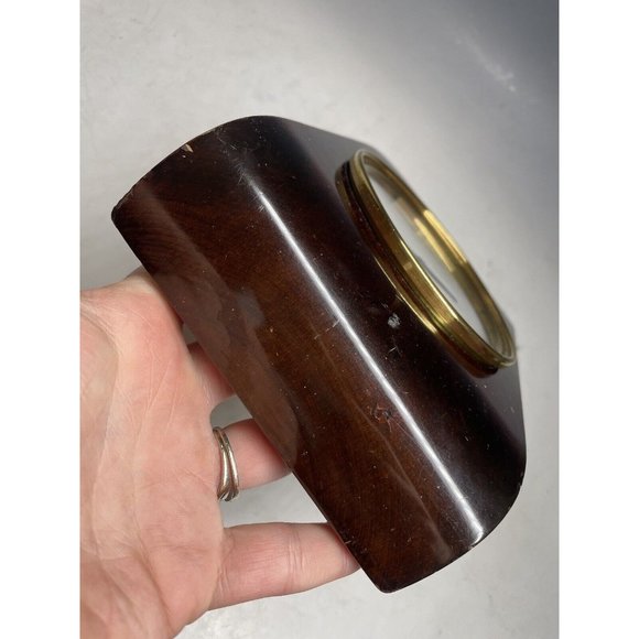 Antique Art Deco Taylor Wooden Barometer CASE PARTS / REPAIR 1920's - Picture 4 of 12